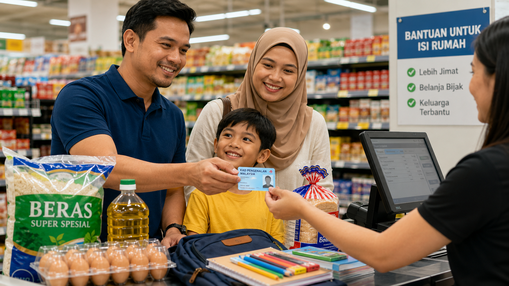 SARA 2026: Semakan Kelayakan, Kadar Bantuan & Cara Guna MyKad